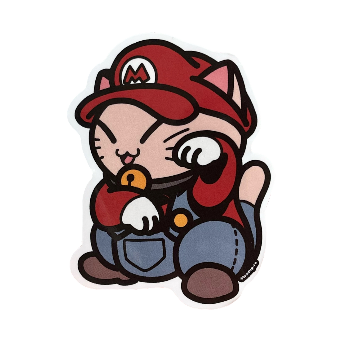 Mario Neko Sticker