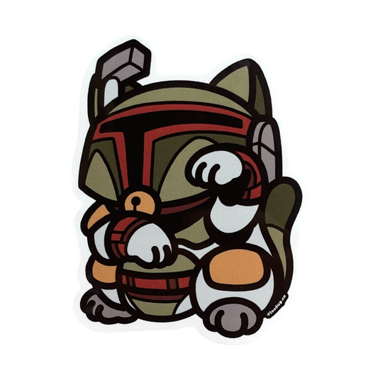 Boba Fett Neko Sticker